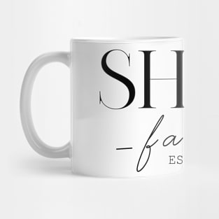 Shila Family EST. 2020, Surname, Shila Mug